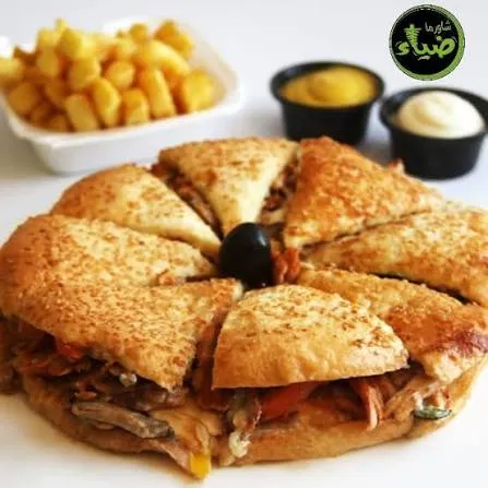 وجبة شاورما ايطالي
