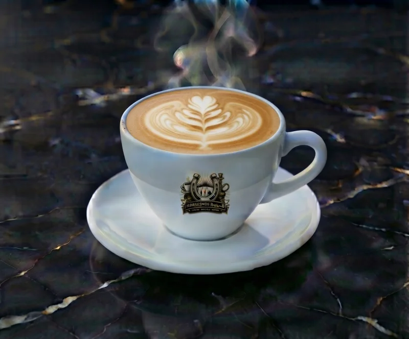 Hot White Mocha Latte
