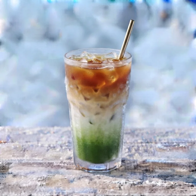 Iced Early Gray Matcha