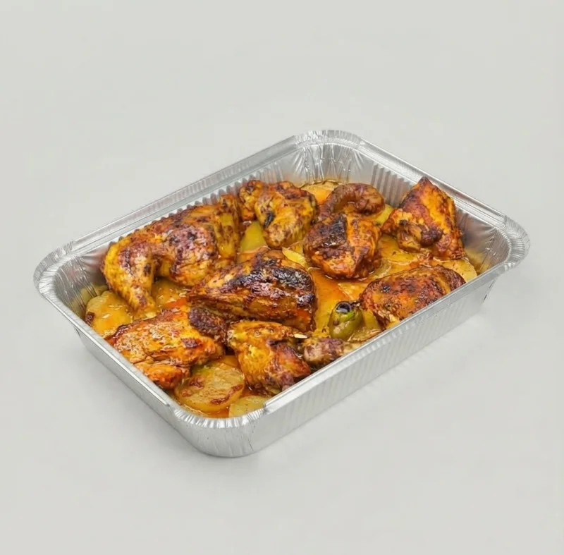 Chicken and Potato Tray
