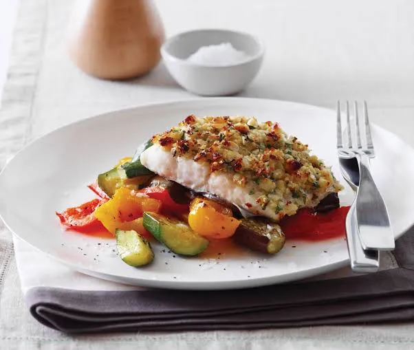 White Fish Fillet with Classic Vegetables