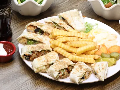 وجبة تندر مع فطر